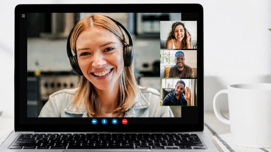A Codingforhealth live class on a laptop screen