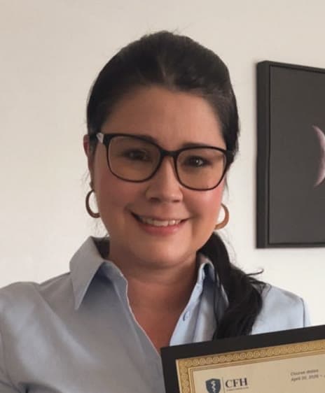 Dania Rangel, estudiante de Codingforhealth