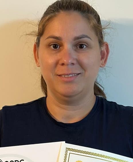 Marelis Laurerio, estudiante de Codingforhealth
