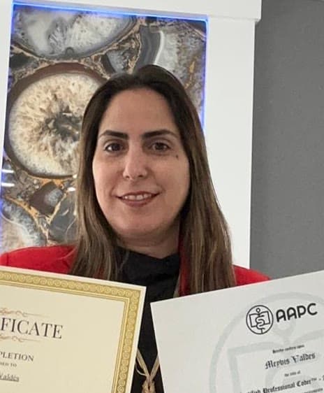 Meybis Valdes, estudiante de Codingforhealth